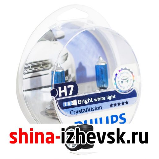 Лампа галогеновая PHILIPS — H7-55 Вт-4300К, 1 шт. в Ижевске